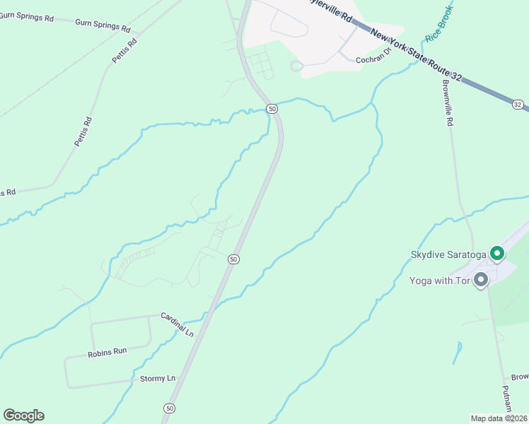 map of restaurants, bars, coffee shops, grocery stores, and more near 4911 New York 50 in Gansevoort