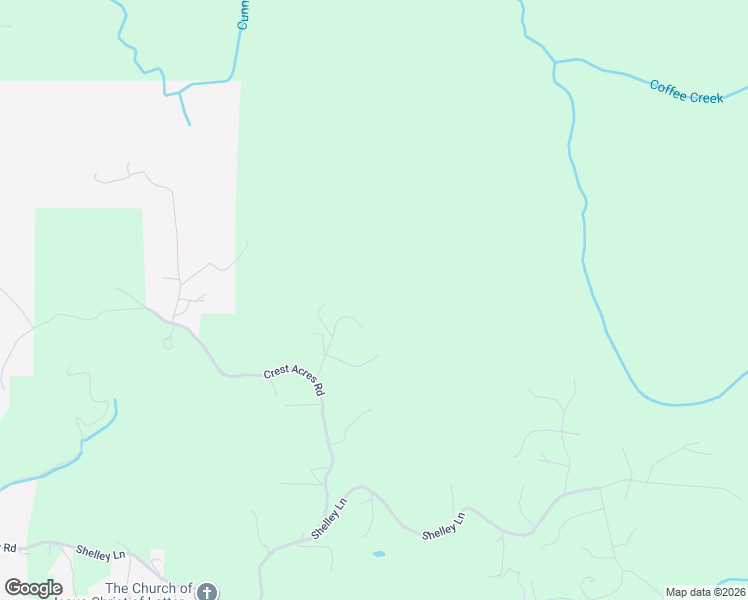 map of restaurants, bars, coffee shops, grocery stores, and more near Elderberry Way in Coos County
