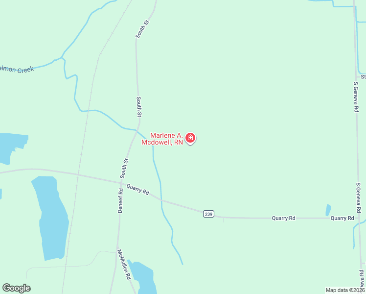 map of restaurants, bars, coffee shops, grocery stores, and more near 7437 Quarry Road in Sodus