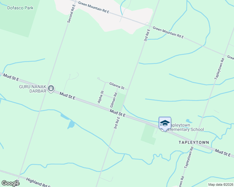 map of restaurants, bars, coffee shops, grocery stores, and more near 2 Gilman Road in Hamilton