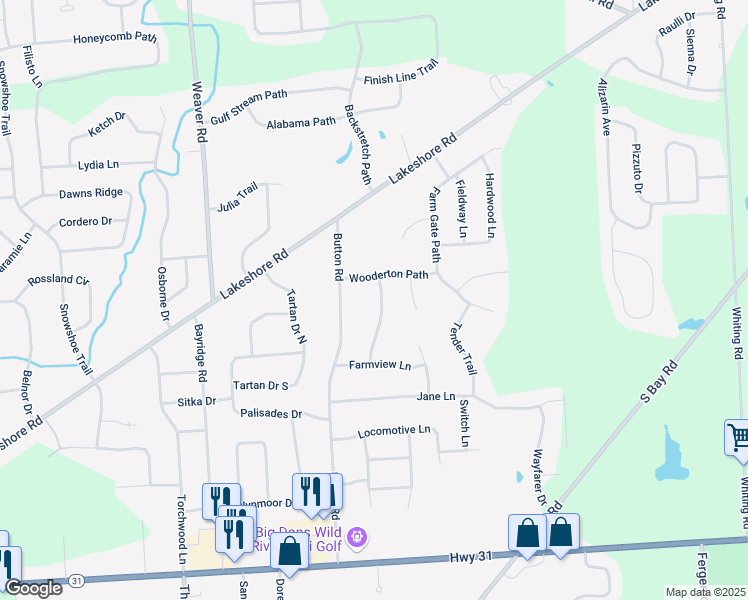 map of restaurants, bars, coffee shops, grocery stores, and more near 8567 Old Towne Path in Cicero