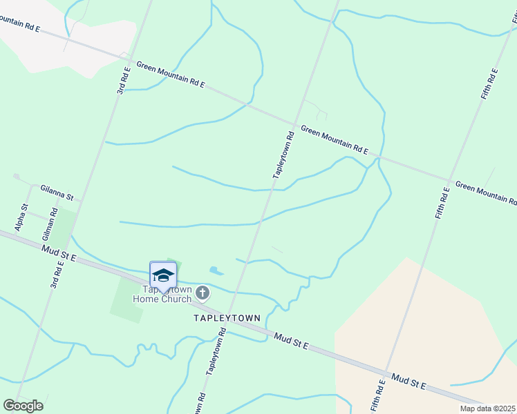 map of restaurants, bars, coffee shops, grocery stores, and more near 327 Tapleytown Road in Hamilton