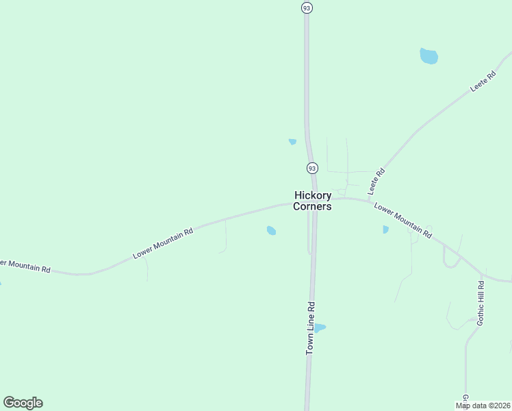 map of restaurants, bars, coffee shops, grocery stores, and more near 5163 Lower Mountain Road in Lockport