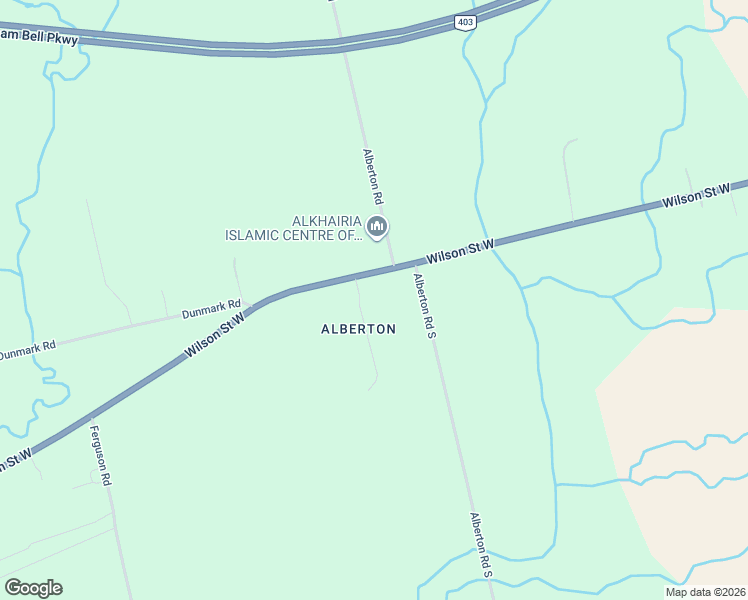 map of restaurants, bars, coffee shops, grocery stores, and more near 2376-2428 Wilson Street West in Hamilton