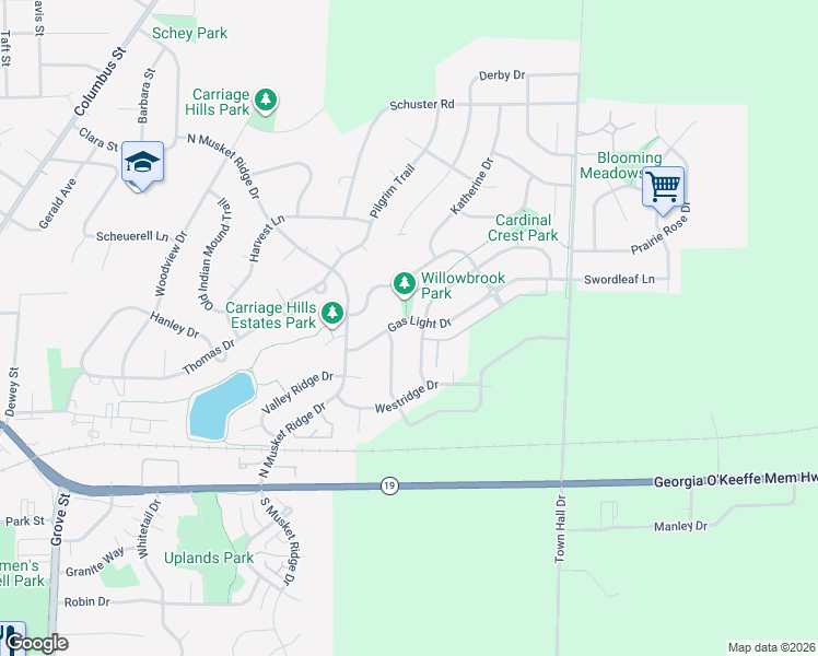 map of restaurants, bars, coffee shops, grocery stores, and more near 681 Featherwood Pass in Sun Prairie