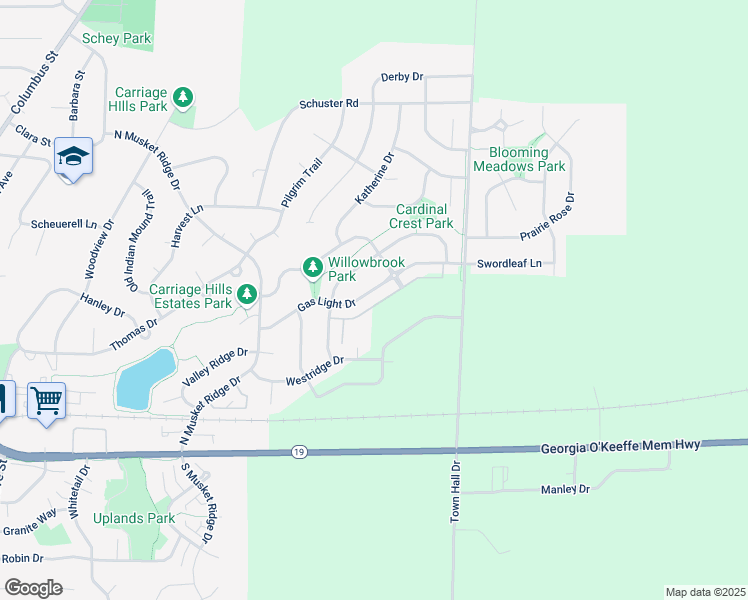 map of restaurants, bars, coffee shops, grocery stores, and more near 352 Town Hall Drive in Sun Prairie