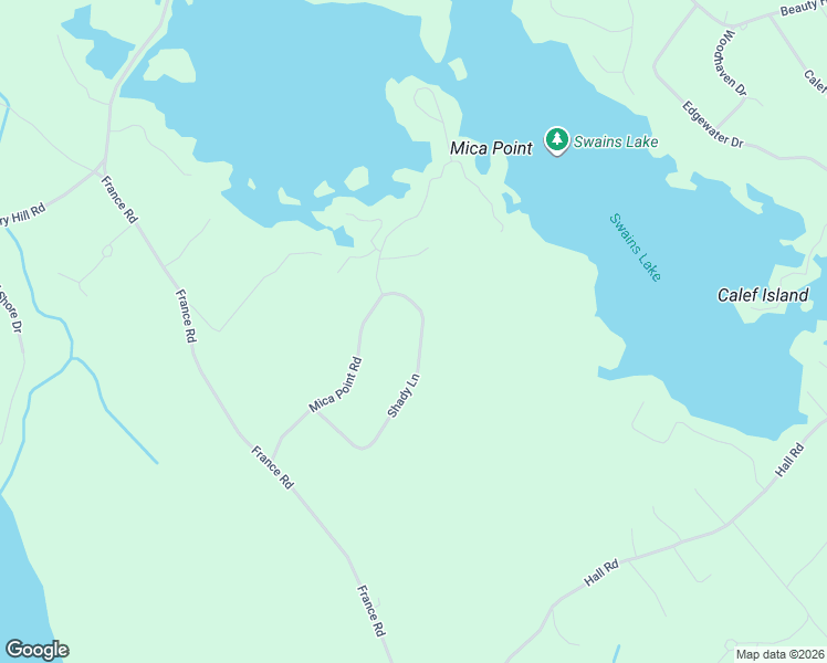 map of restaurants, bars, coffee shops, grocery stores, and more near 70 Shady Lane in Barrington
