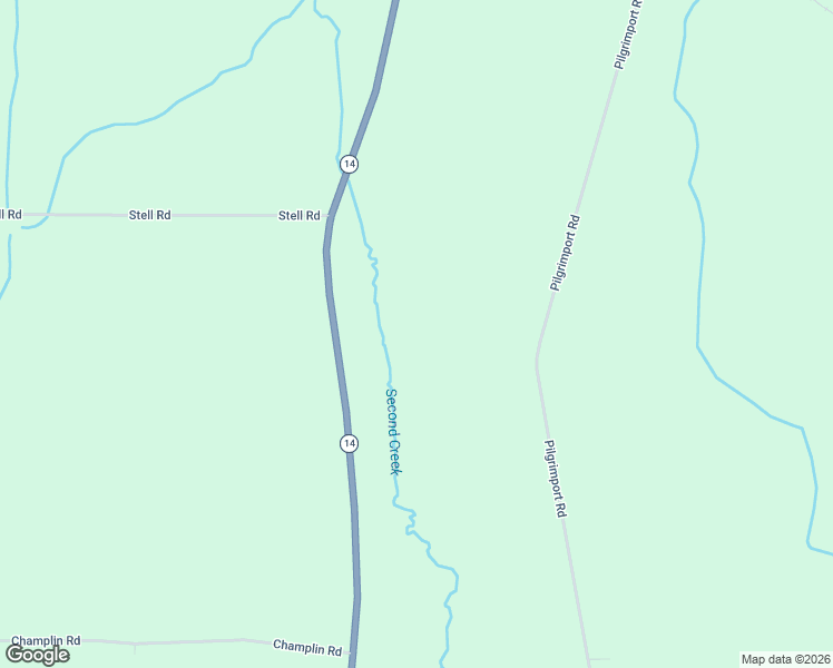 map of restaurants, bars, coffee shops, grocery stores, and more near 5036 South Route 14 in Sodus
