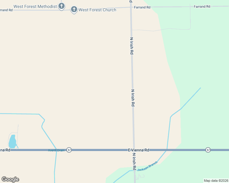 map of restaurants, bars, coffee shops, grocery stores, and more near 12215 North Irish Road in Otisville