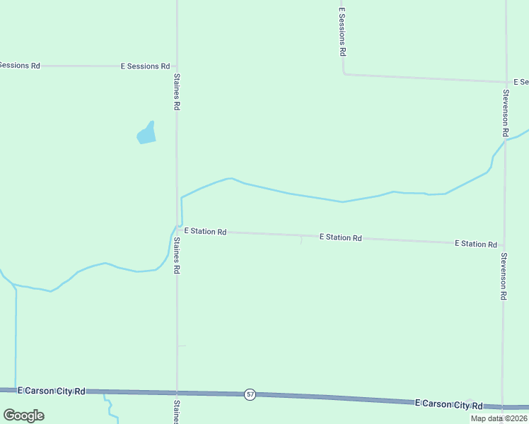 map of restaurants, bars, coffee shops, grocery stores, and more near 1251 East Station Road in Sheridan