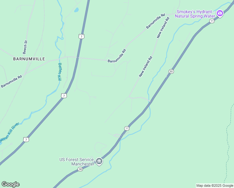 map of restaurants, bars, coffee shops, grocery stores, and more near 20 Donald Lane in Bennington County