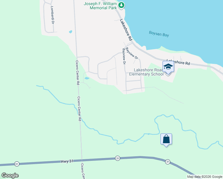 map of restaurants, bars, coffee shops, grocery stores, and more near 8532 Angus Path in Cicero