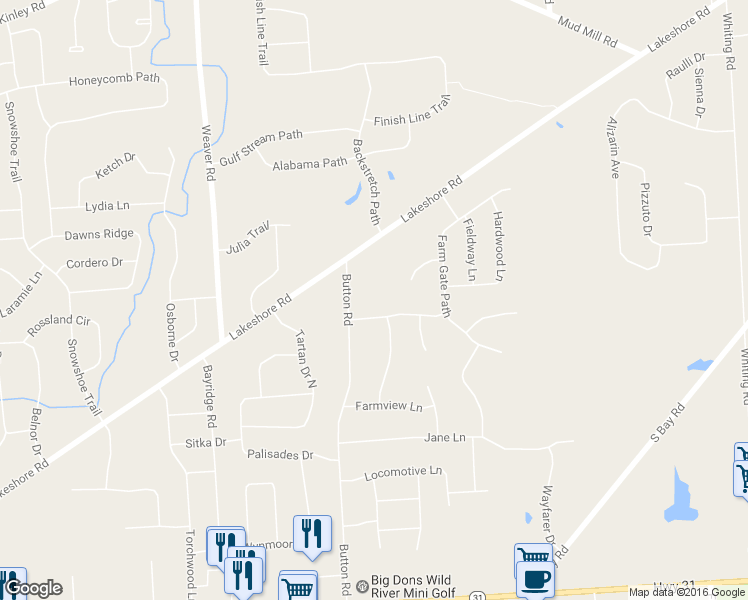 map of restaurants, bars, coffee shops, grocery stores, and more near 6295 Wooderton Path in Cicero