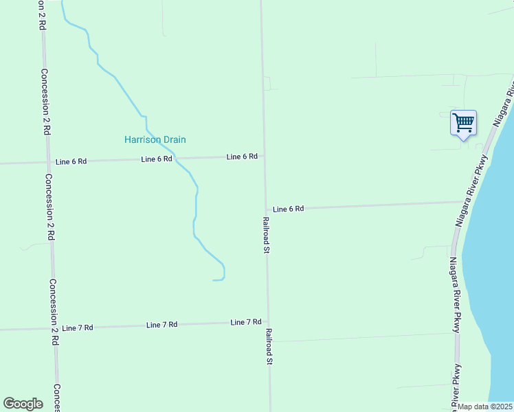 map of restaurants, bars, coffee shops, grocery stores, and more near 810 Concession 1 Road in Niagara-on-the-Lake