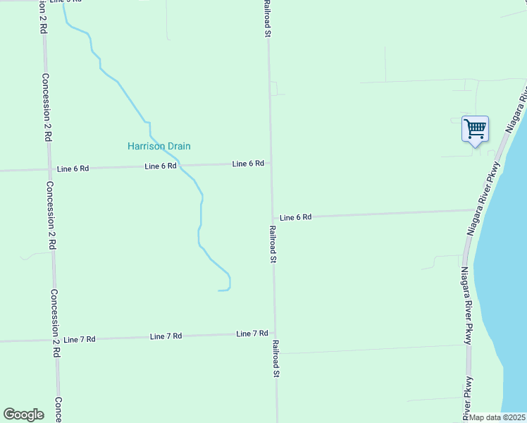 map of restaurants, bars, coffee shops, grocery stores, and more near 810 Concession 1 Road in Niagara-on-the-Lake