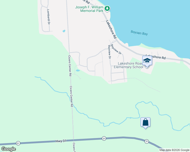 map of restaurants, bars, coffee shops, grocery stores, and more near 8530 Angus Path in Onondaga County