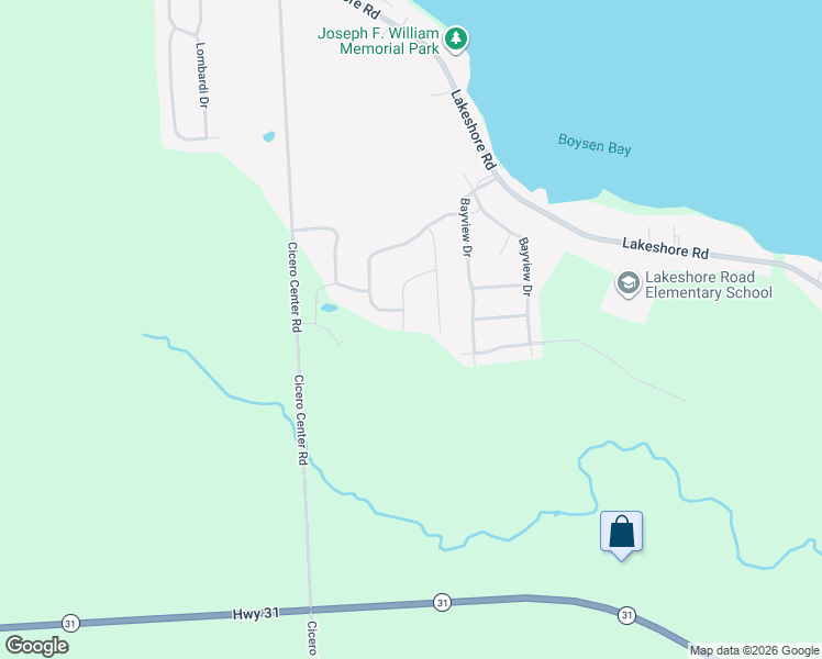 map of restaurants, bars, coffee shops, grocery stores, and more near 8542 Angus Path in Cicero