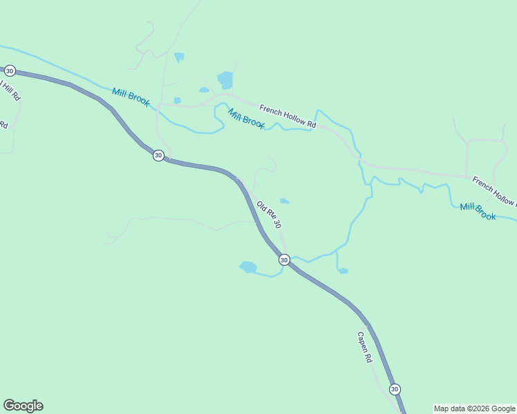 map of restaurants, bars, coffee shops, grocery stores, and more near 1 Highwood Road in Winhall
