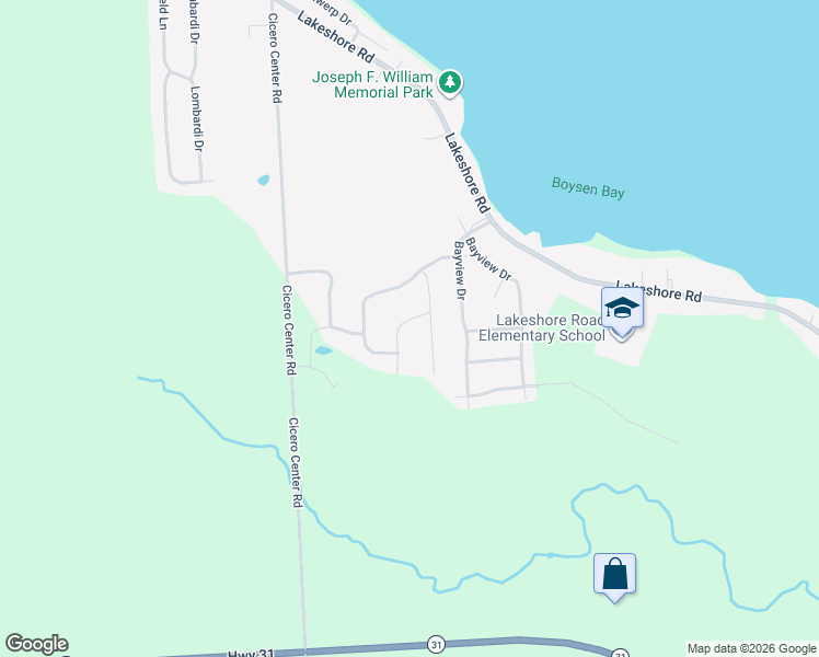 map of restaurants, bars, coffee shops, grocery stores, and more near 8568 Angus Path in Cicero