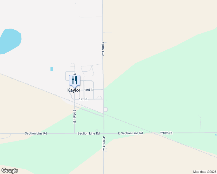 map of restaurants, bars, coffee shops, grocery stores, and more near North County Highway in Scotland