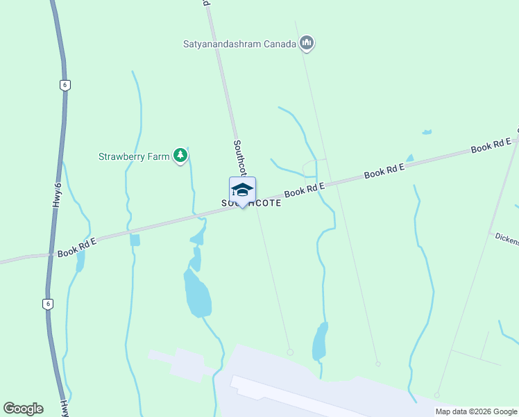 map of restaurants, bars, coffee shops, grocery stores, and more near 1071 Southcote Road in Hamilton