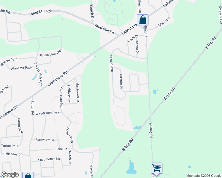 map of restaurants, bars, coffee shops, grocery stores, and more near 8641 Alizarin Avenue in Cicero