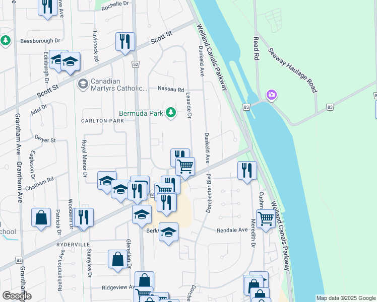 33 Leaside Drive, St. Catharines ON Walk Score