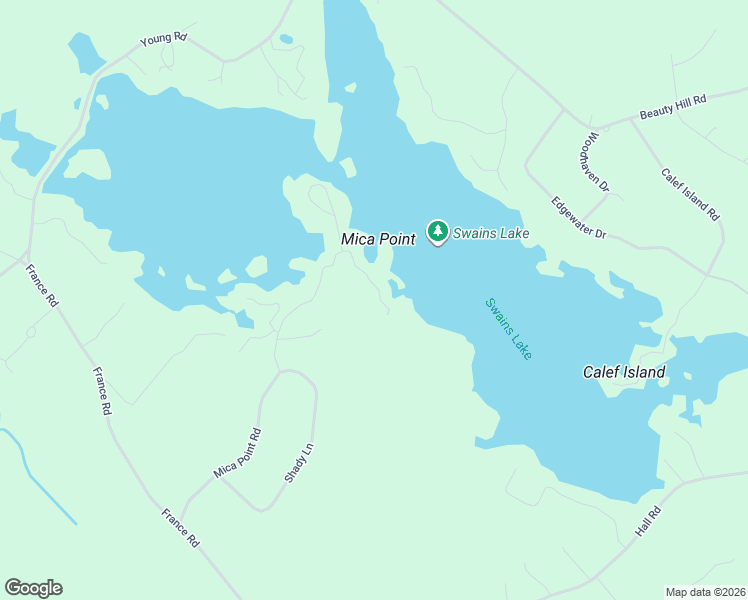 map of restaurants, bars, coffee shops, grocery stores, and more near 457 Mica Point Road in Barrington