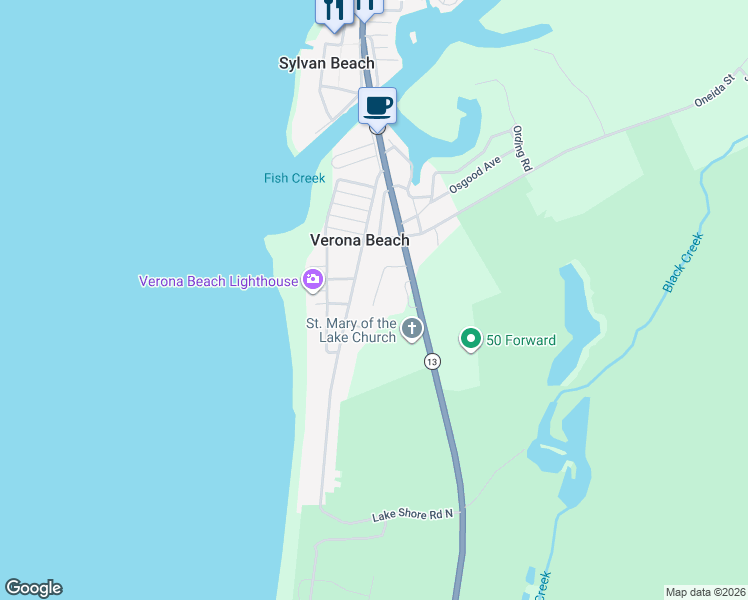map of restaurants, bars, coffee shops, grocery stores, and more near 6768 Miller Rd in DURHAMVILLE