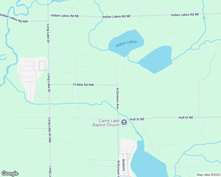map of restaurants, bars, coffee shops, grocery stores, and more near 30 15 Mile Road Northwest in Sparta