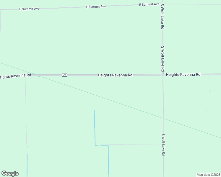 map of restaurants, bars, coffee shops, grocery stores, and more near 5339 Heights Ravenna Road in Muskegon County