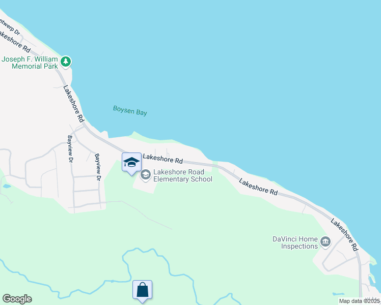 map of restaurants, bars, coffee shops, grocery stores, and more near 7243 Lakeshore Rd in Cicero