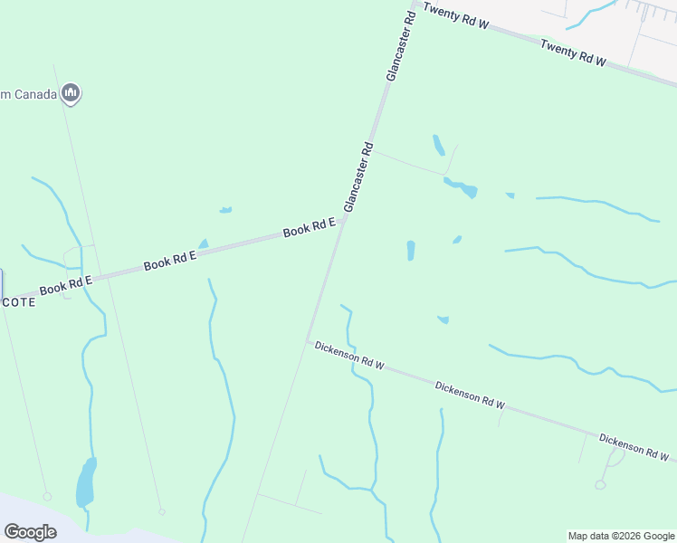 map of restaurants, bars, coffee shops, grocery stores, and more near 681 Glancaster Road in Hamilton