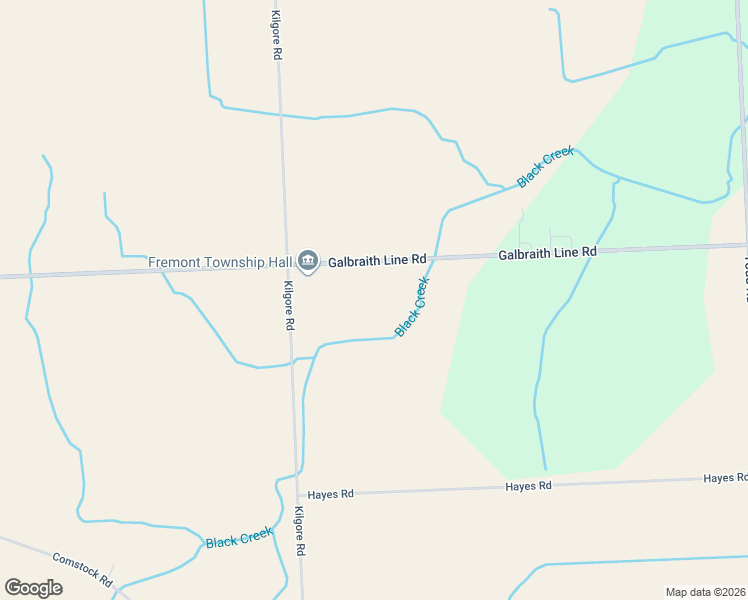 map of restaurants, bars, coffee shops, grocery stores, and more near 2500-2598 Galbraith Line Road in Yale
