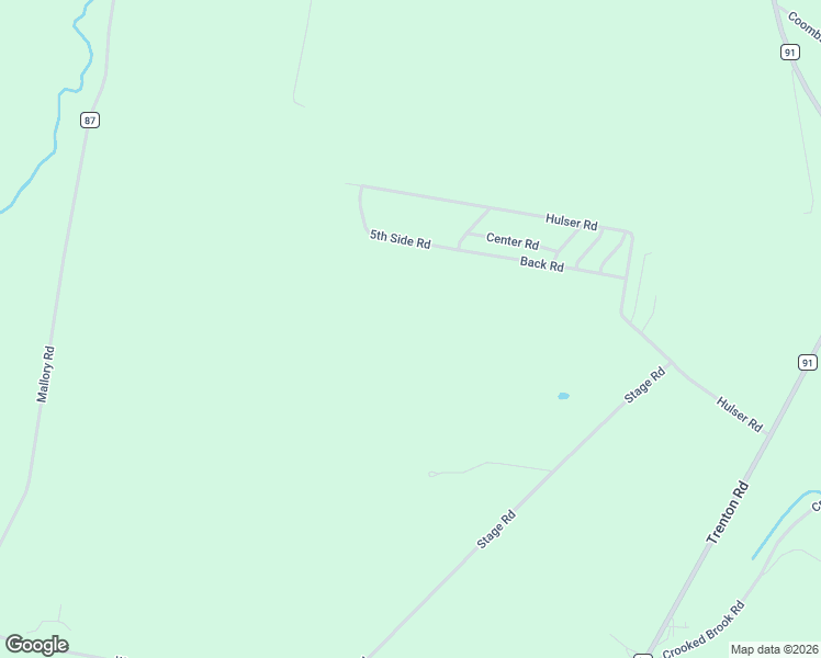 map of restaurants, bars, coffee shops, grocery stores, and more near 5th Side Road in Utica