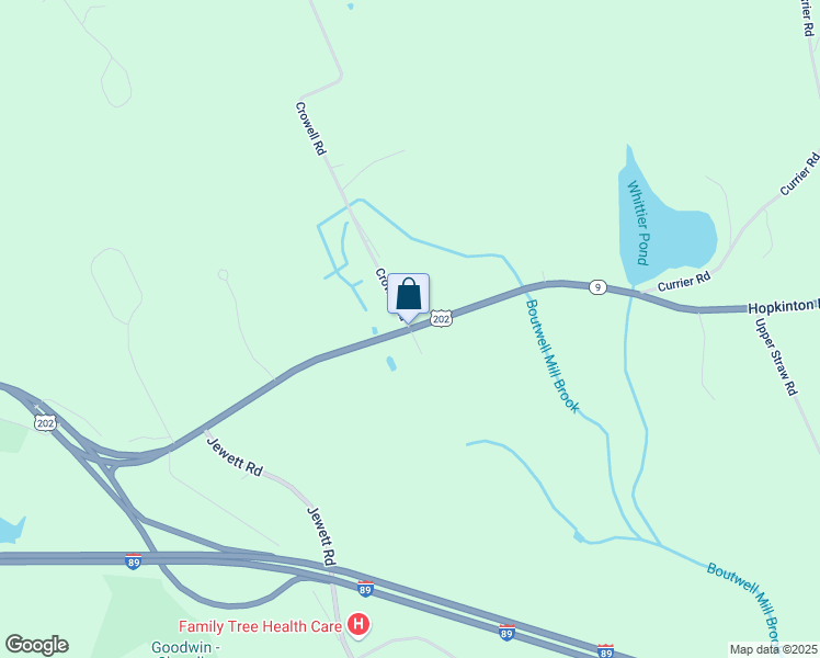 map of restaurants, bars, coffee shops, grocery stores, and more near 868 Main Street in Hopkinton