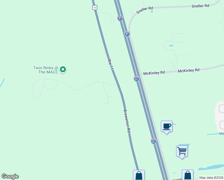 map of restaurants, bars, coffee shops, grocery stores, and more near 8701 Knowledge Lane in Cicero