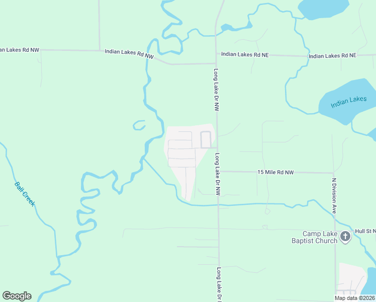 map of restaurants, bars, coffee shops, grocery stores, and more near 12481 Long Lake Drive in Sparta