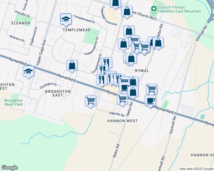 1575 Upper Ottawa Street, Hamilton ON Walk Score