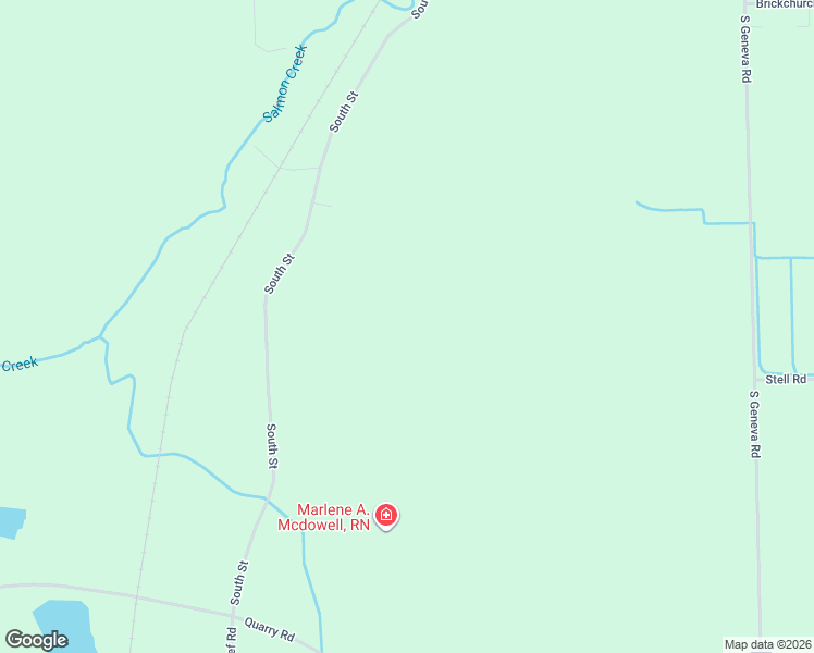 map of restaurants, bars, coffee shops, grocery stores, and more near 5320 South Street in Sodus