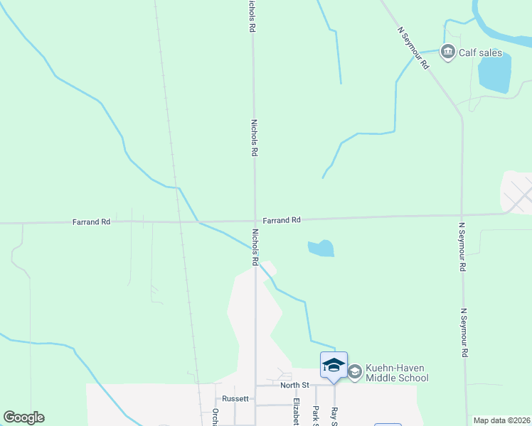 map of restaurants, bars, coffee shops, grocery stores, and more near 10508 West Farrand Road in Montrose