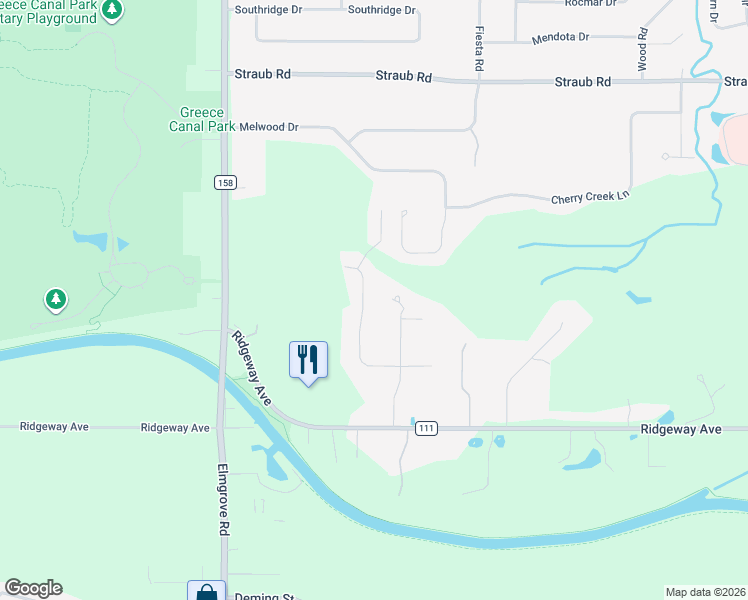 map of restaurants, bars, coffee shops, grocery stores, and more near 234 Boca Ave in Rochester