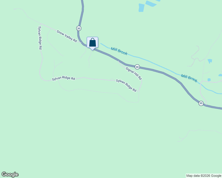 map of restaurants, bars, coffee shops, grocery stores, and more near 1-99 Rogues Ridge Road in Winhall