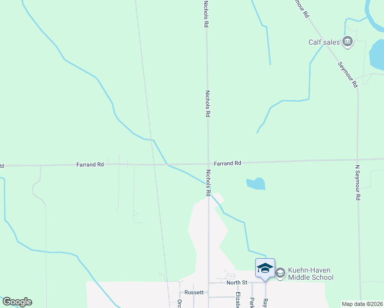 map of restaurants, bars, coffee shops, grocery stores, and more near 11062 West Farrand Road in Montrose