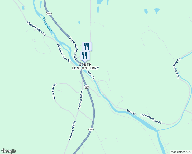 map of restaurants, bars, coffee shops, grocery stores, and more near 15 Old School Road in Londonderry
