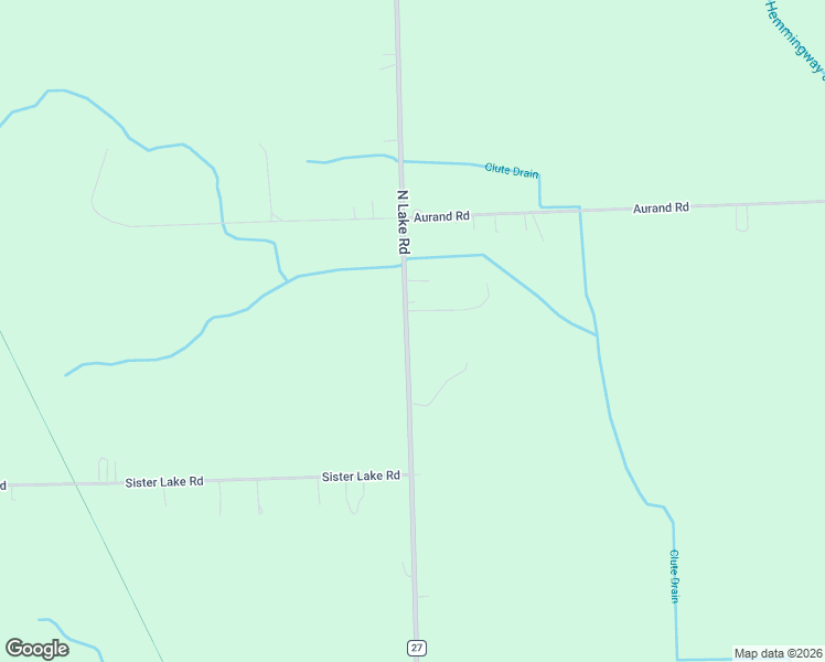 map of restaurants, bars, coffee shops, grocery stores, and more near 5657 North Lake Road in Columbiaville