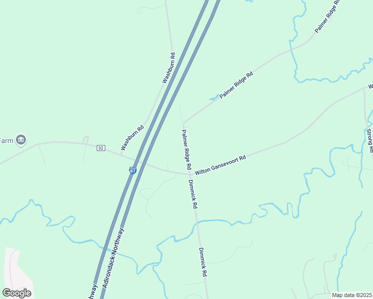 map of restaurants, bars, coffee shops, grocery stores, and more near 295 Palmer Ridge Road in Gansevoort