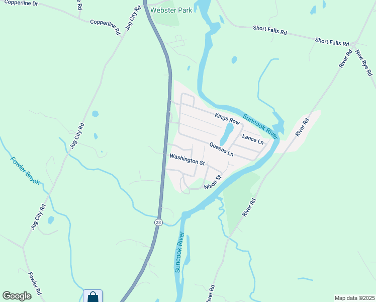 map of restaurants, bars, coffee shops, grocery stores, and more near 8 Jefferson Street in Epsom