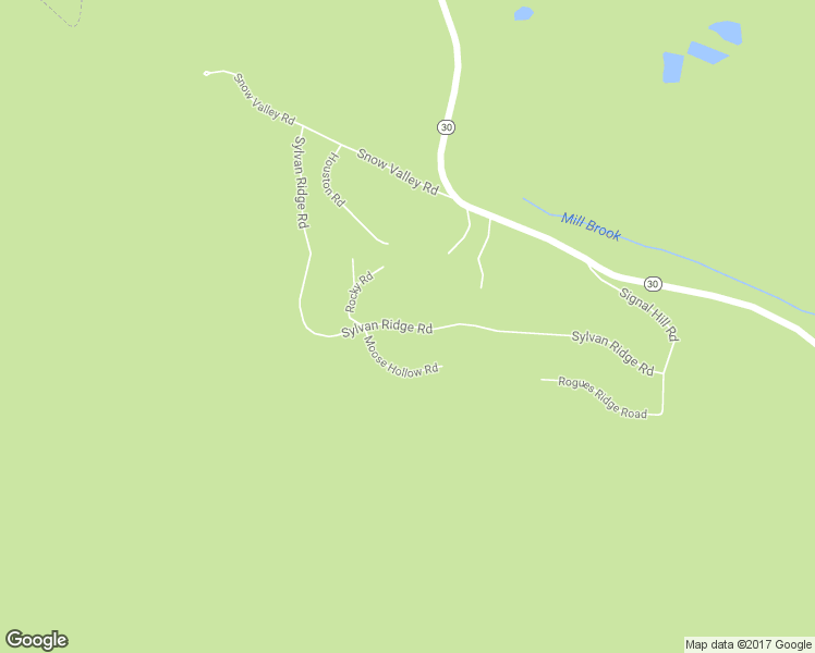 map of restaurants, bars, coffee shops, grocery stores, and more near 62 Sylvan Ridge Road in Winhall