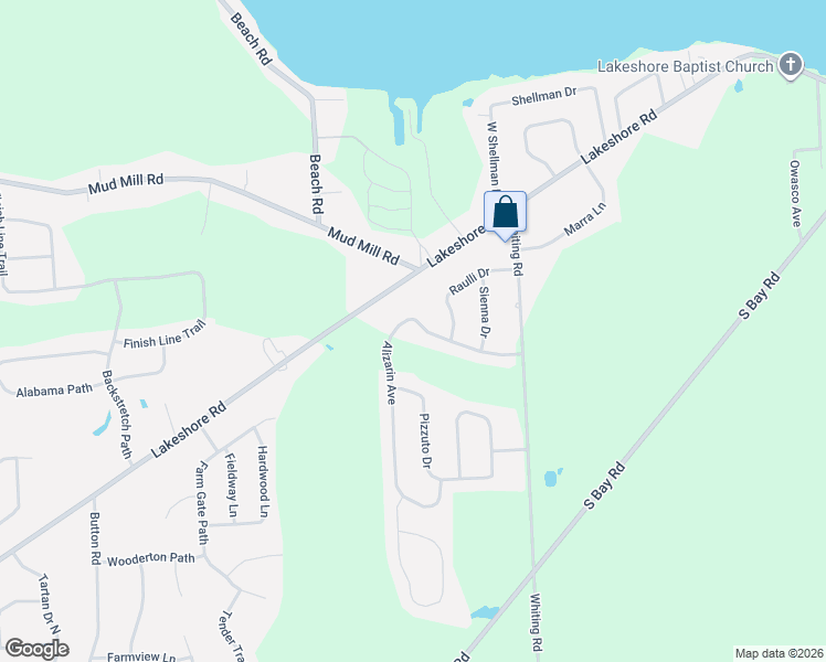 map of restaurants, bars, coffee shops, grocery stores, and more near 8745 Alizarin Avenue in Cicero